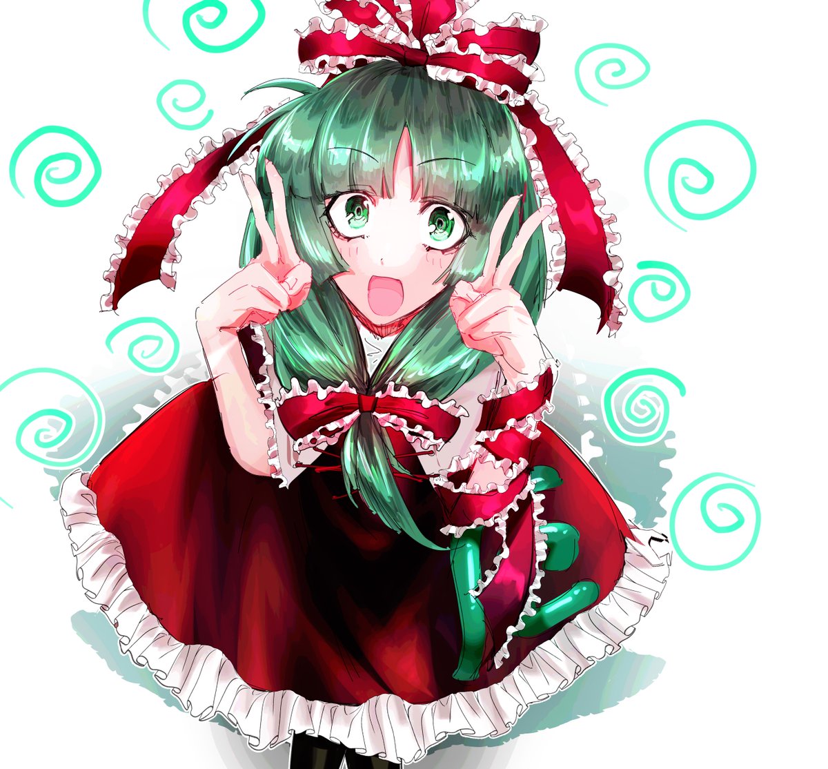 oha_yo_x's tweet photo. #東方Project
 厄いぜ‼️鍵山さん‼️ https://t.co/c2YDikm9W6