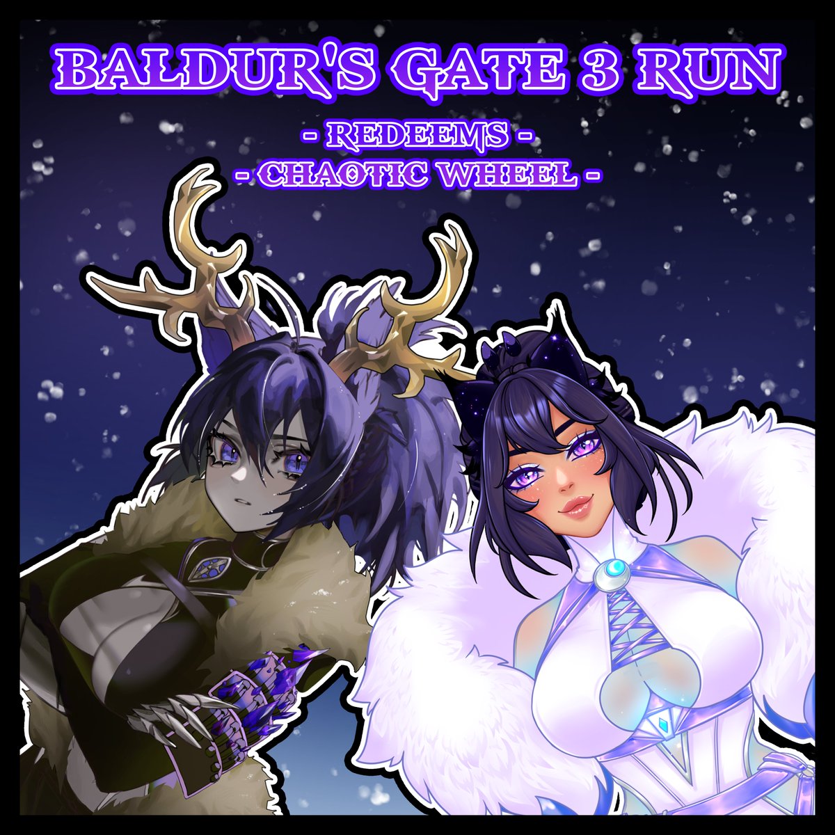 shimmer_void's tweet photo. Back again! Another day in the wilderness of the Swordcoast with @frinhaal ! Chaos wheel on as usual!
Feel free to hang!        

art: @shimmer_void
Frin png: weuntaew   

#streamalert #shimmervoid #frinhaal #BG3 https://t.co/A9kNNClfY0