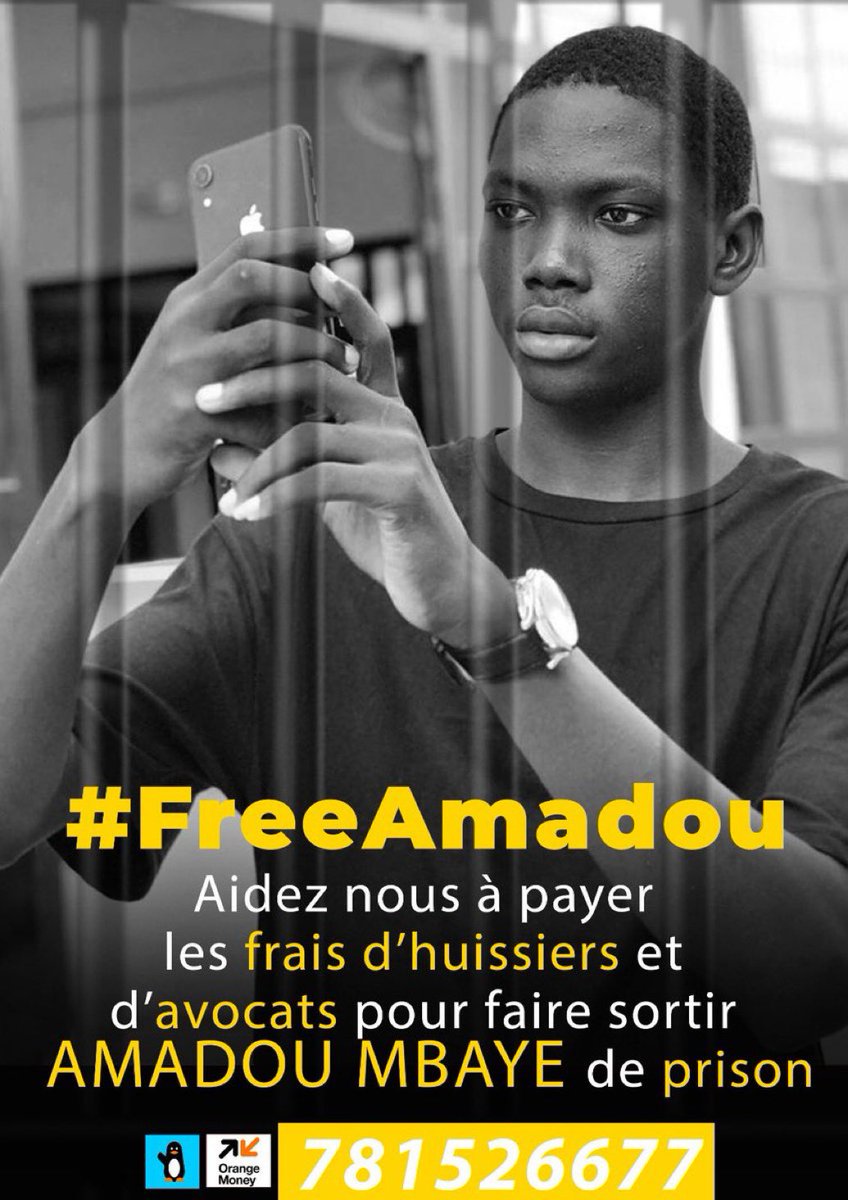 joloffpapi's tweet image. Aidez nous à le faire sortir de prison, toute aide est la bienvenue. Pour ceux qui sont hors du Sénégal le nom associé aux comptes Wave et Orange Money est Dior Dieng 781526677. Def rek te Yallah takh🙏🏾 @aminatathiamSN