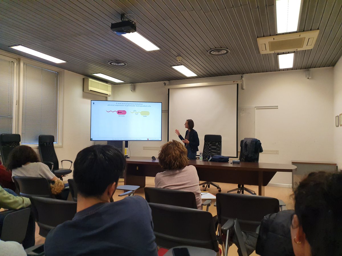 We are very happy to host in Pavia Dr. Sara Molinari from the University of Maryland (USA) as visiting professor. In the last two weeks she  has given wonderful classes and seminars. Thanks Sara!