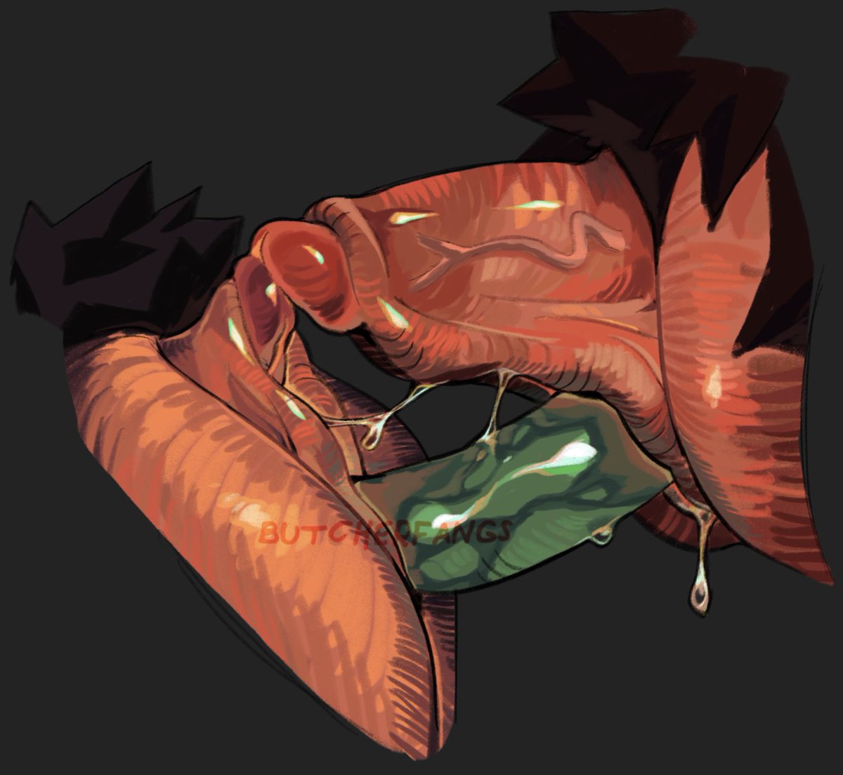 alright y’all. hyper tdick and tdick frotting while sharing a toy