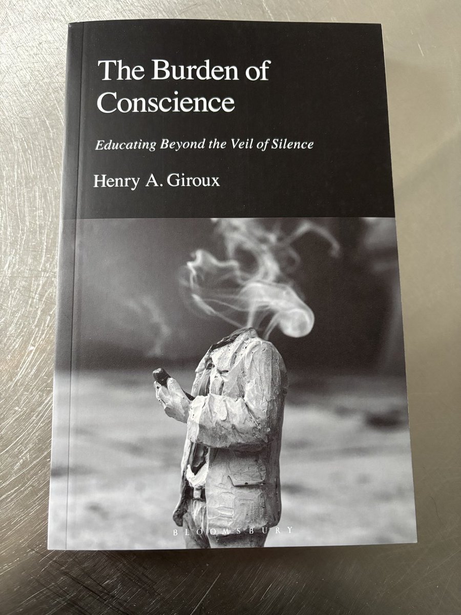 HenryGiroux's tweet photo. My latest book just arrived at a time of utter urgency. Hope it makes a small difference. https://t.co/uuyV4b23Oy