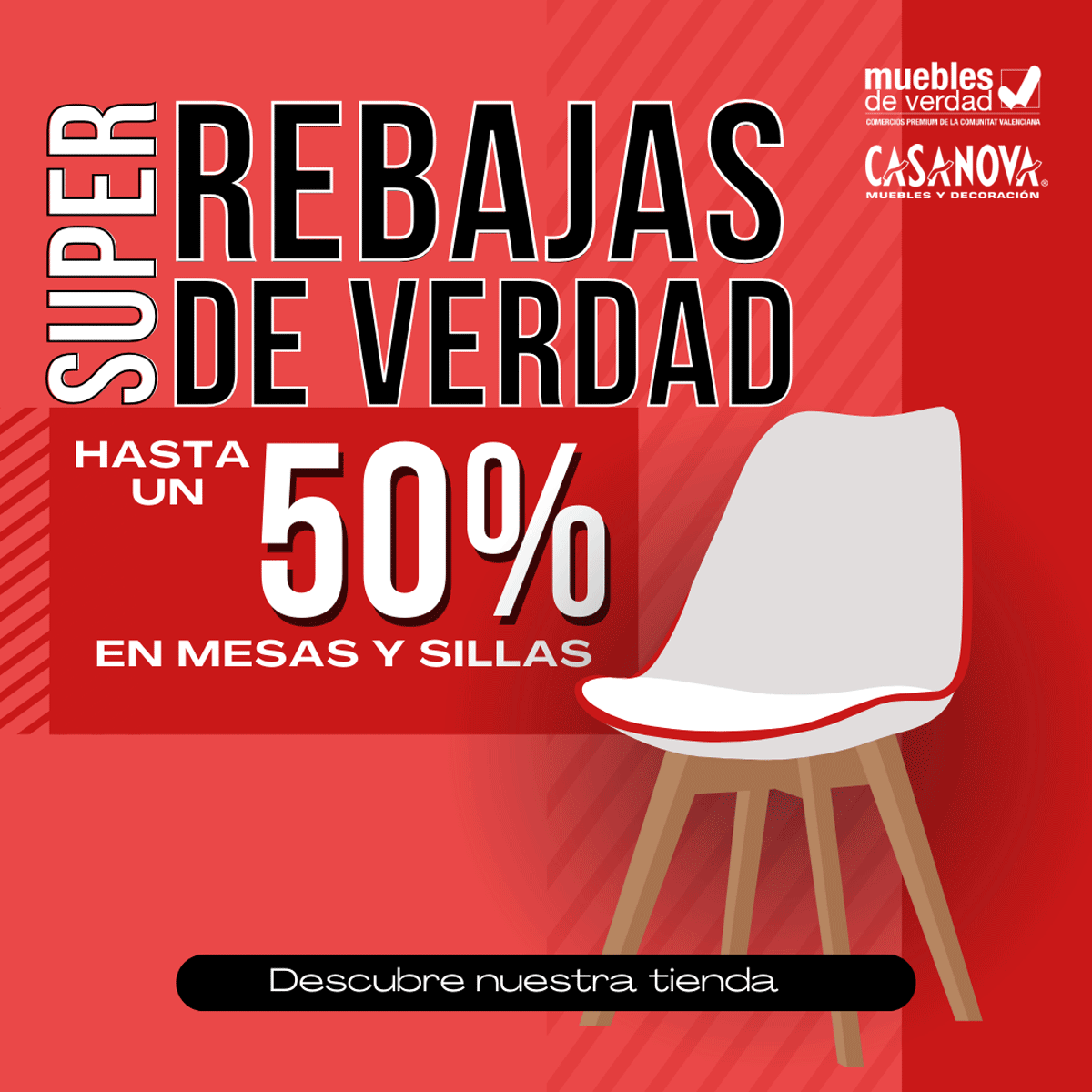 mueblescasanova's tweet photo. 🍽️ ¿Una comida especial? ¿Una tarde de juegos? ¡Aprovecha nuestras #rebajas en #mesas y #sillas! 🪑

📢 ¡HASTA UN -50% DE DESCUENTO! 🤑

✔️ En tu tienda #MueblesDeVerdad, te ayudaremos a disfrutar de #MesasYSillas con estilo en tu #hogar. 🏠

👉🏼 https://t.co/S70YAlBXCt https://t.co/i21t9kFy7s