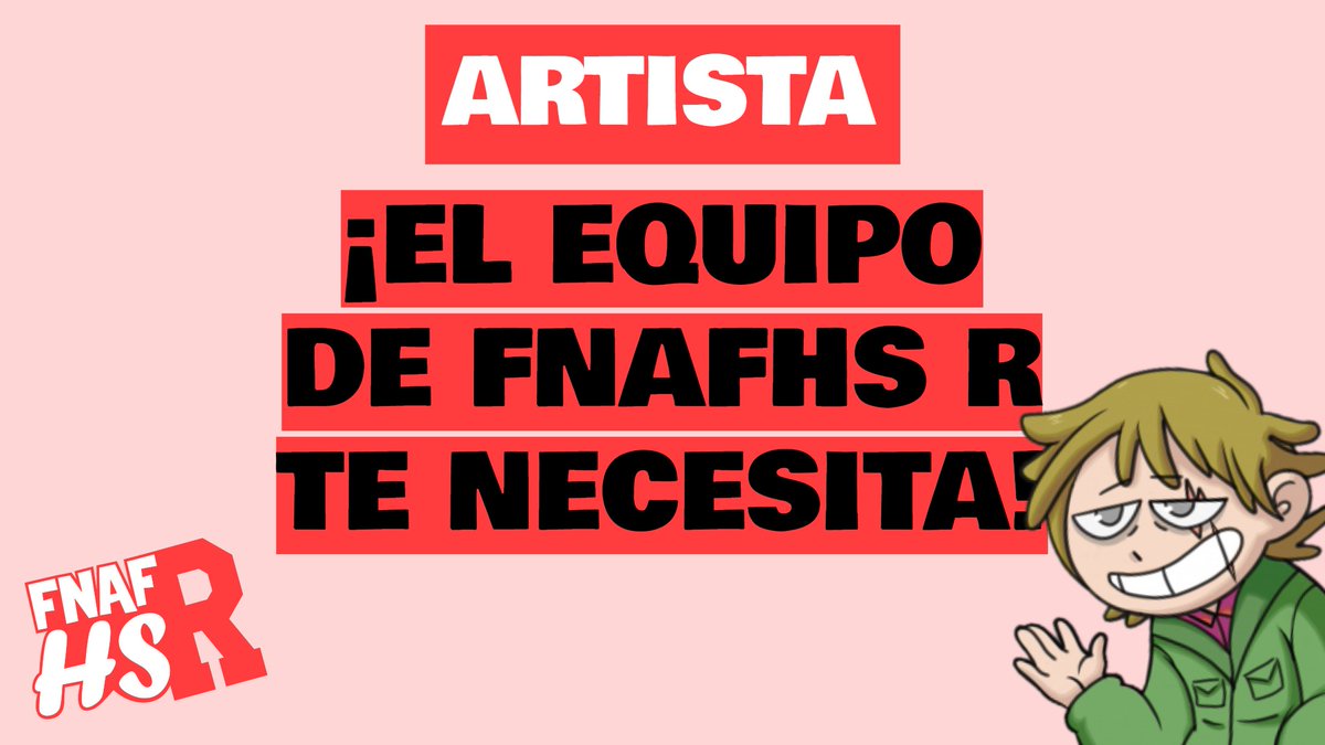 FnafhsRr's tweet image. ¡Entramos en producción, pero necesitamos más manos!

Únete al equipo de FNAFHS R y ayúdanos a completar este proyecto 👇
discord.gg/CgHBQW6wsP

#FNAFHS #FHSREMAKE #FHS