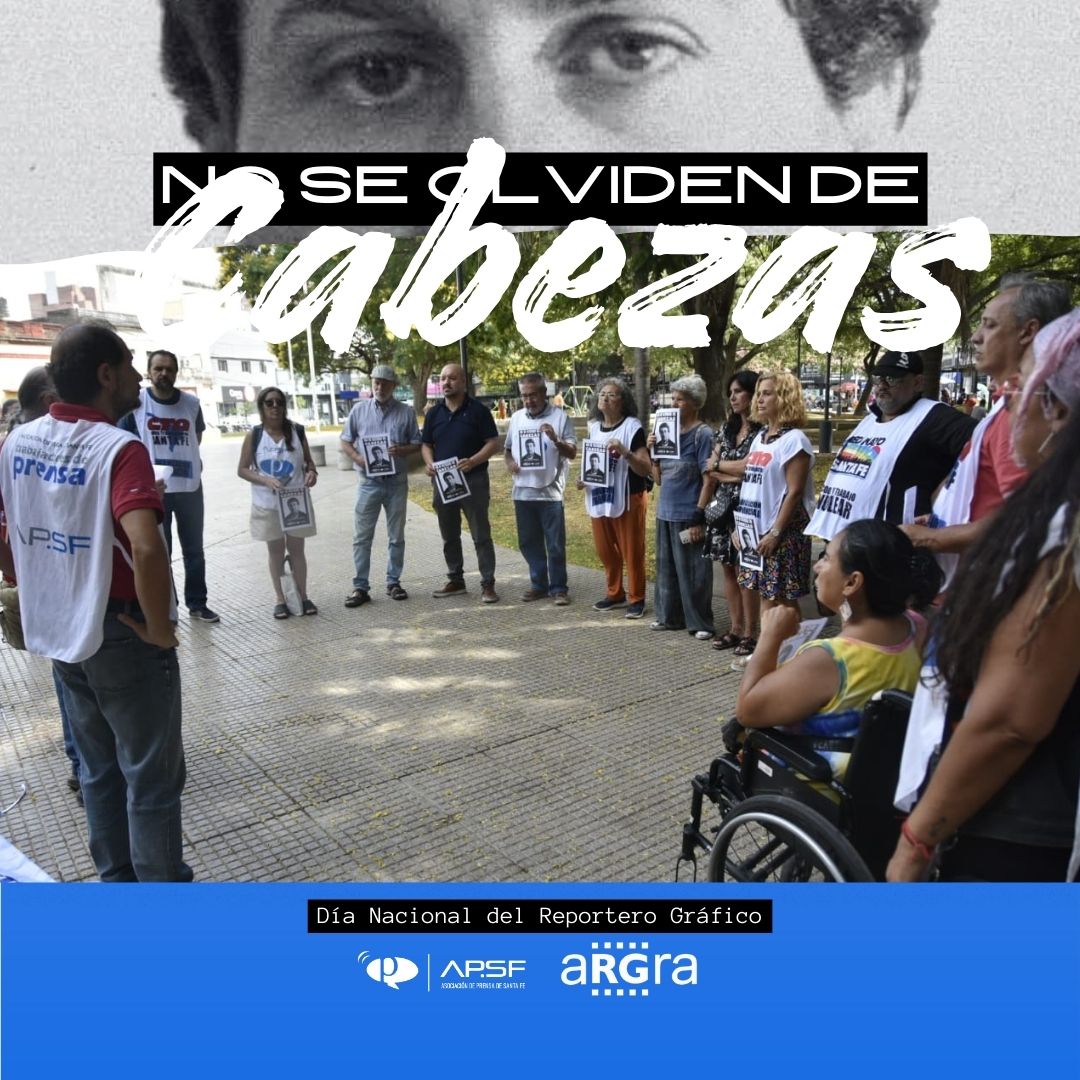 PrensaSantaFe's tweet photo. 📣A 28 años del crimen del reportero gráfico volvemos a decir #NoSeOlvidenDeCabezas https://t.co/7N8EHB3z1k