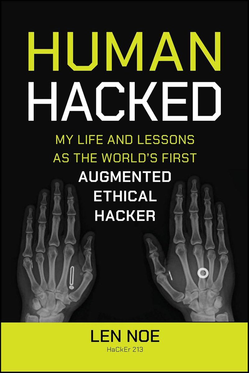 winnschwartau's tweet photo. ⭐️⭐️⭐️⭐️⭐️
“Human Hacked by @lennoe213 is the definitive guidebook to transhumanism. Silicon-carbon systems integration, and its impact on cybersecurity” ~ Winn Schwartau
.
.
.
#bookreview #HumanHacked https://t.co/oQbhdJZs5L