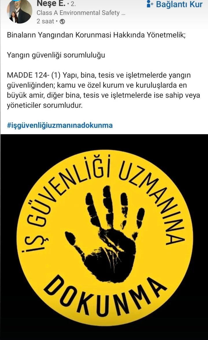 #isguevenliğiuzmanıguenahkecisideğildir