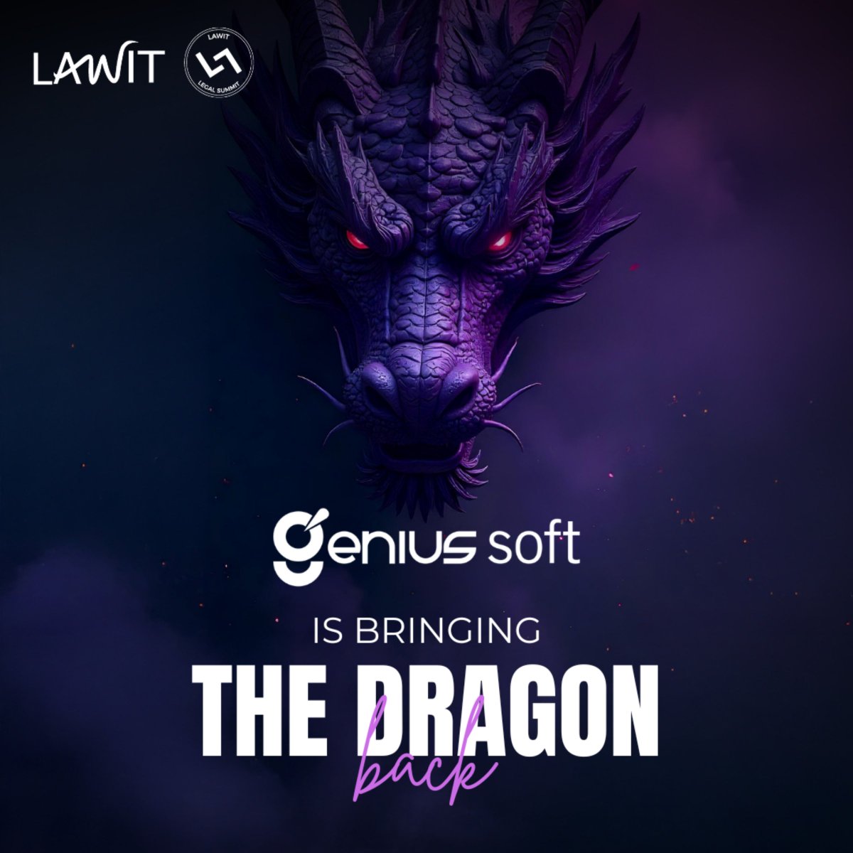 Genius_Soft's tweet photo. Nos complace anunciar nuestra participación como patrocinadores del Summit:

CHASING DRAGONS: ESG &amp; Transformación Digital 
 
👉 Podrás encontrar toda la información en este enlace: https://t.co/IlMRjVTh86

#Legaltech #TransformaciónDigital #Sostenibilidad #Innovación #Liderazgo https://t.co/NcJcAIUupM