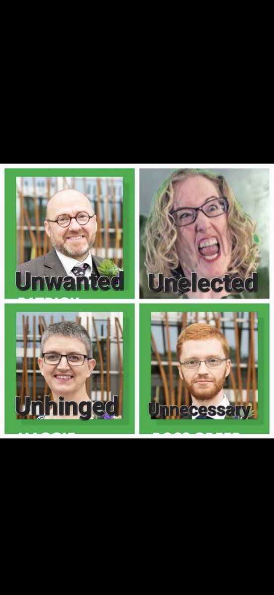 UranusHasRings's tweet photo. @Record_Politics Too “midde class” 🤣😆😂.  They really have no self-awareness.

Too deviant.
Too stupid.
Too anti-Scottish.
Too SNP.
Too weird.
Too repugnant.
Too irresponsible.
Too vile.

Far too dangerous to be anywhere near a position of power. 

#GreensMeansDeviants 
@scottishgreens https://t.co/5mXlWNRRzS