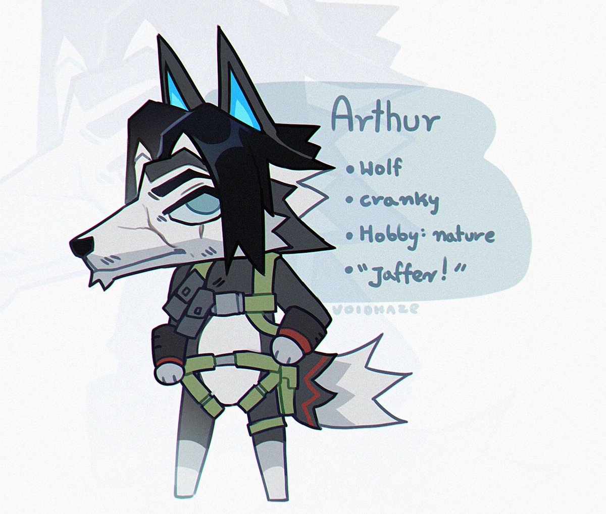 voidh4ze's tweet photo. Finally had a chance to refine and post Arthur in animal crossing ✨ #warframefanart #warframe1999 #tennocreate https://t.co/akXUlVLYnn