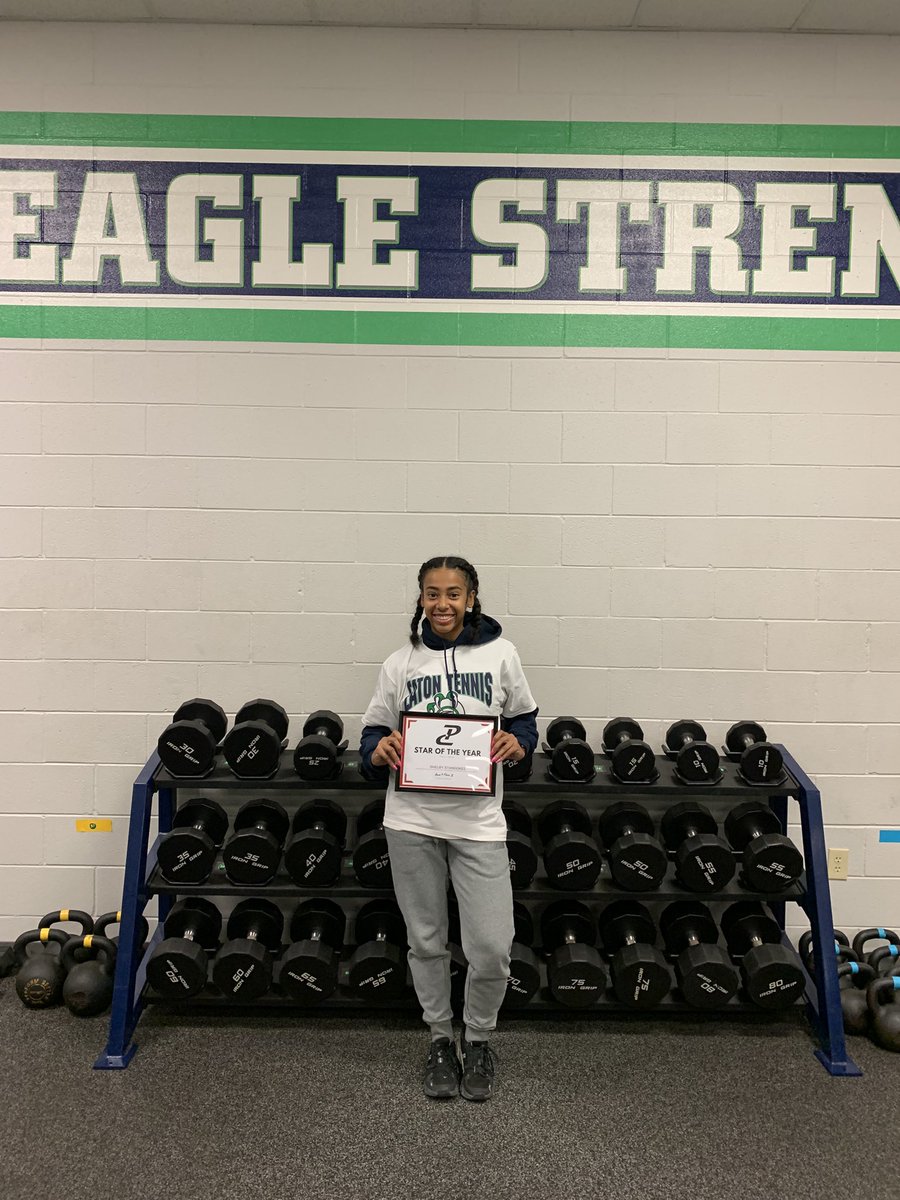 Performance Course (@pcnowisthetime) on Twitter photo What a Fall/Winter for the <a href="/EatonHSTennis/">EATON TENNIS 🦅</a> ! These Eagles were amazing the past several months and can’t wait to see them absolutely DOMINATE on the courts 🎾
🌟of Year: Shelby Standokes What a Fall/Winter for the <a href="/EatonHSTennis/">EATON TENNIS 🦅</a> ! These Eagles were amazing the past several months and can’t wait to see them absolutely DOMINATE on the courts 🎾
🌟of Year: Shelby Standokes