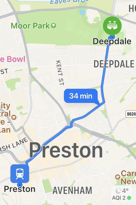 After a couple of games on the road it’s back to Deepdale with almost 5500 #Boro fans heading crosscountry for the game! As usual the city centre pubs will take your 💰 in exchange for 🍺 The Station, The Old Vic, The Grey Friar are all 🚶‍♀️distance from 🚂 <a href="/GazetteBoro/">Gazette Boro</a> <a href="/Boropolis/">Boropolis</a>