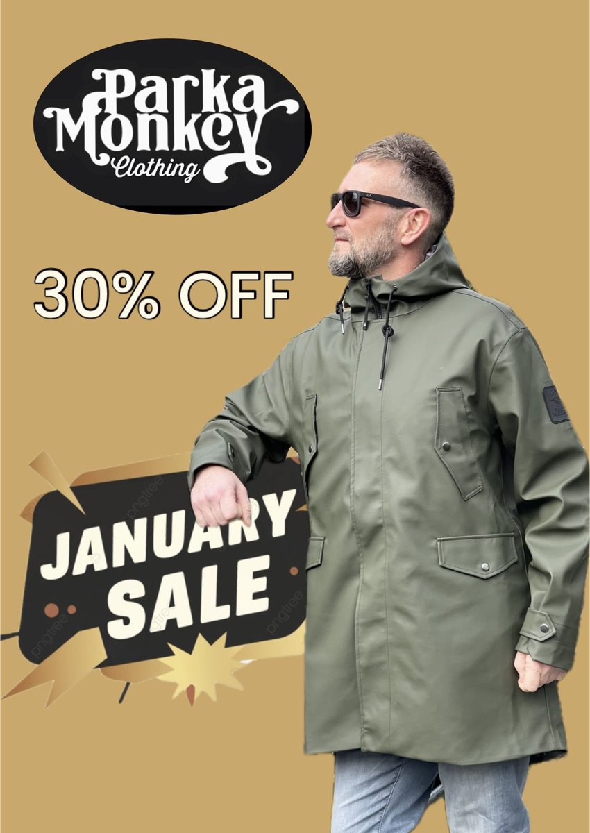 FOR THE FINAL WEEK THE OVERSIZED PARKA “ONE” (Limited Edition) HAS BEEN ADDED TO OUR JANUARY SALE.
30% OFF.
MOVE QUICKLY AND ORDER YOURS TODAY👇🏼

parkamonkeyclothing.com/products/overs…

#parka #monkey #clothing #oasis #liamgallagher #noelgallagher #rock #music #uk #oasismusic #oasisfans