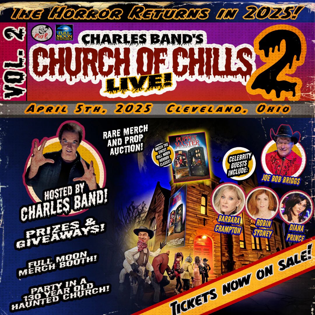 Barbara Crampton (@barbaracrampton) on Twitter photo Excited to be part of CHURCH OF CHILLS on April 5th with so many epic guests and hosted by <a href="/RealCharlesBand/">Charles Band</a> ⛪️💀 Get tickets and info here: fullmoonhorror.com/products/churc… Excited to be part of CHURCH OF CHILLS on April 5th with so many epic guests and hosted by <a href="/RealCharlesBand/">Charles Band</a> ⛪️💀 Get tickets and info here: fullmoonhorror.com/products/churc…