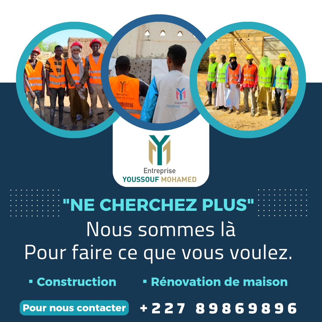 EntrepriseYM's tweet photo. #Entreprise Youssouf Mohamed https://t.co/fmL3c3vxYi