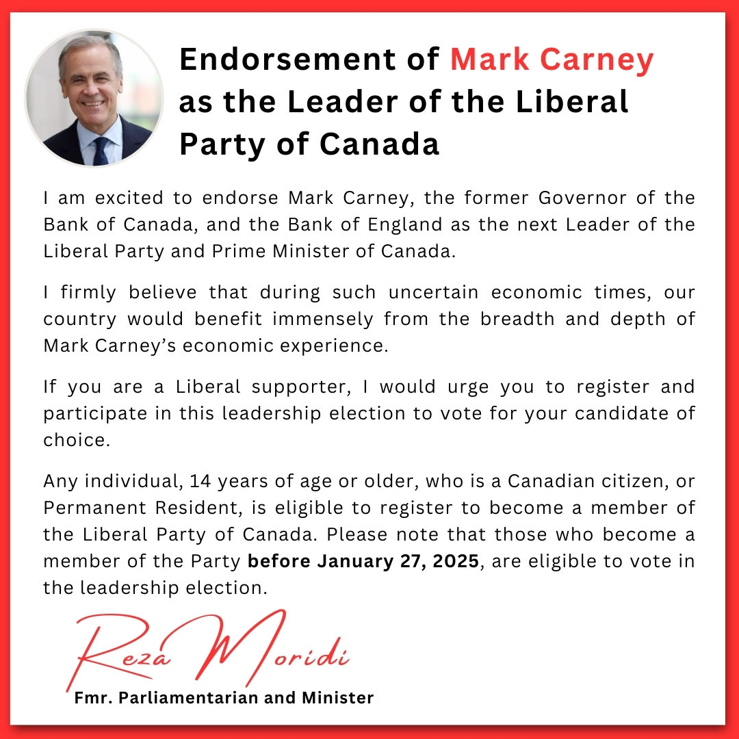 Membership in the Liberal Party of Canada is free, and it takes a couple of minutes by clicking here: liberal.ca/register/  and filling out the form.#MarkCarney