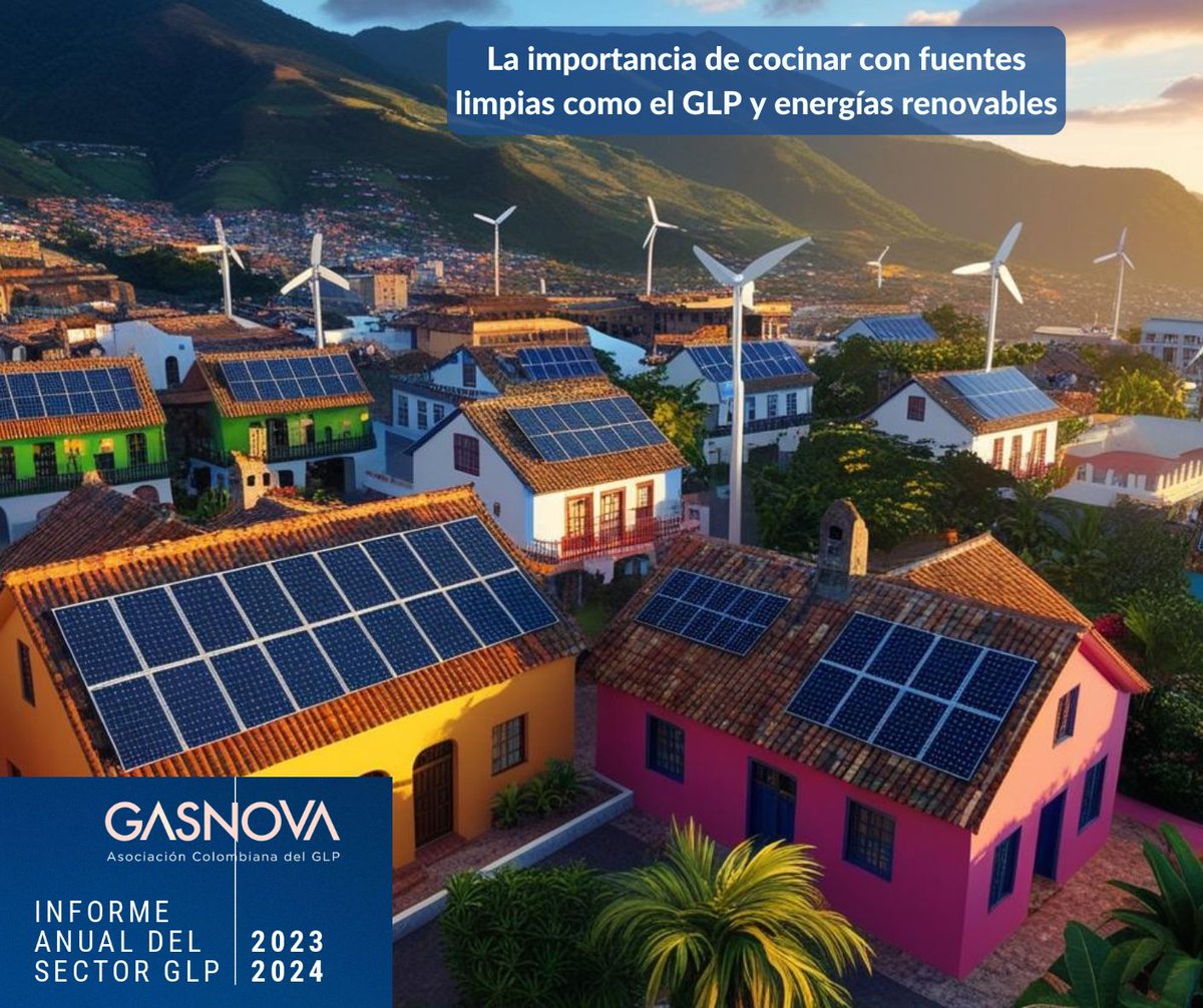 GasnovaCo's tweet photo. #TransiciónEnergética El #GasLP como alternativa energética para el reemplazo de combustibles altamente contaminantes como fuente de cocción de alimentos. @WorldLiquidGas @MinEnergiaCo @Superservicios - Más información #InformeAnualGLP 👉 https://t.co/st6yR6h83E https://t.co/e737VzOK65