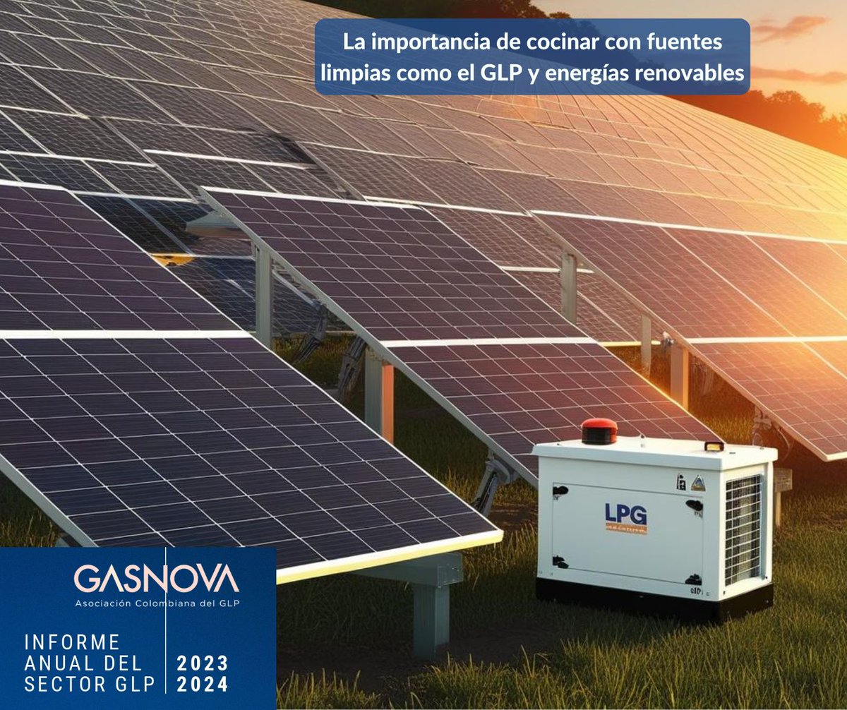GasnovaCo's tweet photo. #TransiciónEnergética El #GasLP como alternativa energética para el reemplazo de combustibles altamente contaminantes como fuente de cocción de alimentos. @WorldLiquidGas @MinEnergiaCo @Superservicios - Más información #InformeAnualGLP 👉 https://t.co/st6yR6h83E https://t.co/e737VzOK65
