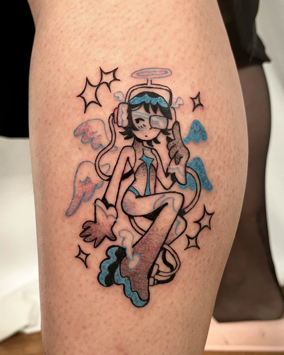 shlorp's tweet photo. Cyber angel done recently :-) ✨ https://t.co/cmMwHHjpDW