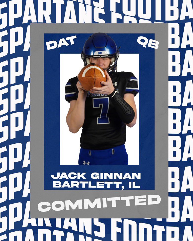 GinnanJack's tweet photo. After a lot of conversations with my family and coaches I’ve decided to continue my academic and athletic career at the University of Dubuque! Thank you to @coachmaiuri and the whole staff over at @DubuqueFootball for this opportunity!

@SEHSSTORMFB @coachpistorio @PrepRedzoneIL https://t.co/8531MkSqNN