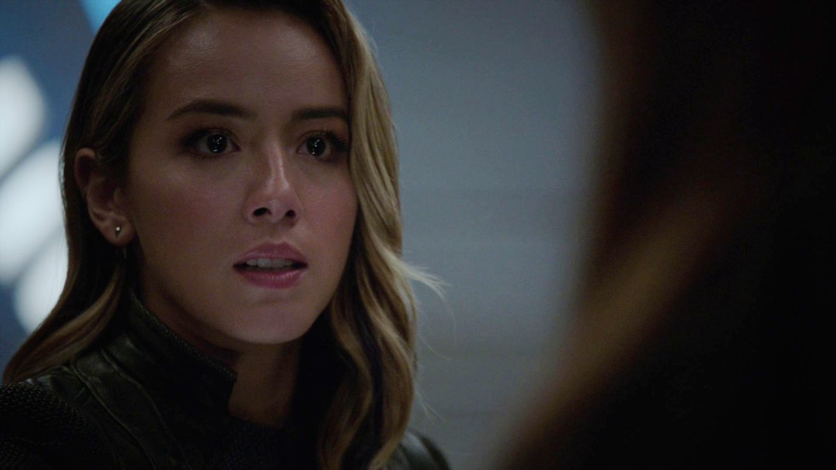 lenaskzorel's tweet photo. chloe really didn't have to go so hard and have daisy look at jemma with so much love and yearning but im glad she did... but also not cuz it gives "in love with my best friend who'll never choose me" and it huuurts #bioquake https://t.co/lTrZ68f4cg