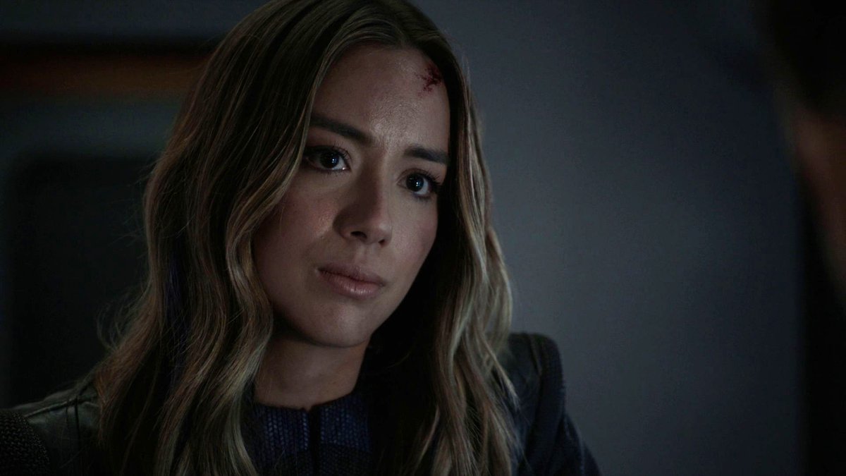 lenaskzorel's tweet photo. chloe really didn't have to go so hard and have daisy look at jemma with so much love and yearning but im glad she did... but also not cuz it gives "in love with my best friend who'll never choose me" and it huuurts #bioquake https://t.co/lTrZ68f4cg