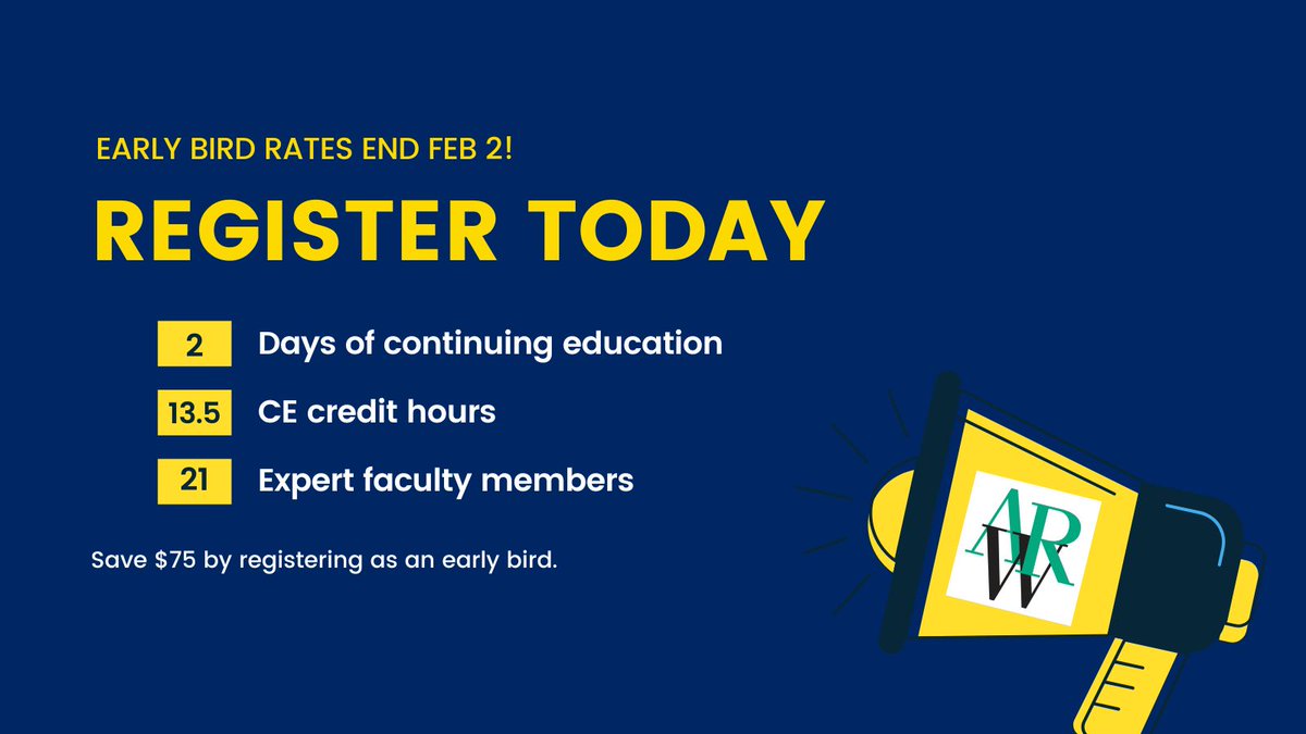 AWRConference's tweet image. Don't miss out! 🕒 Early bird registration ends soon. Save up to $75 and lock in your spot at the premier abdominal wall event. Join us for expert international faculty with insightful panel discussions. Register now at awrconference.com #herniasurgery