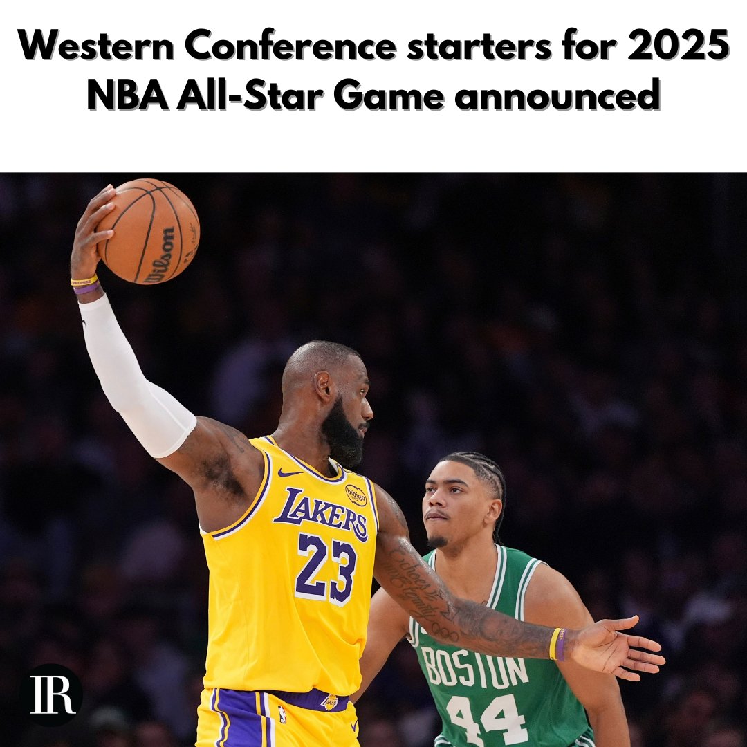 Here are the Western Conference starters for the 2025 NBA All-Star Game in San Francisco. 

indianapolisrecorder.com/western-confer… #NBA #AllStar #News #Sports (Photo/AP)