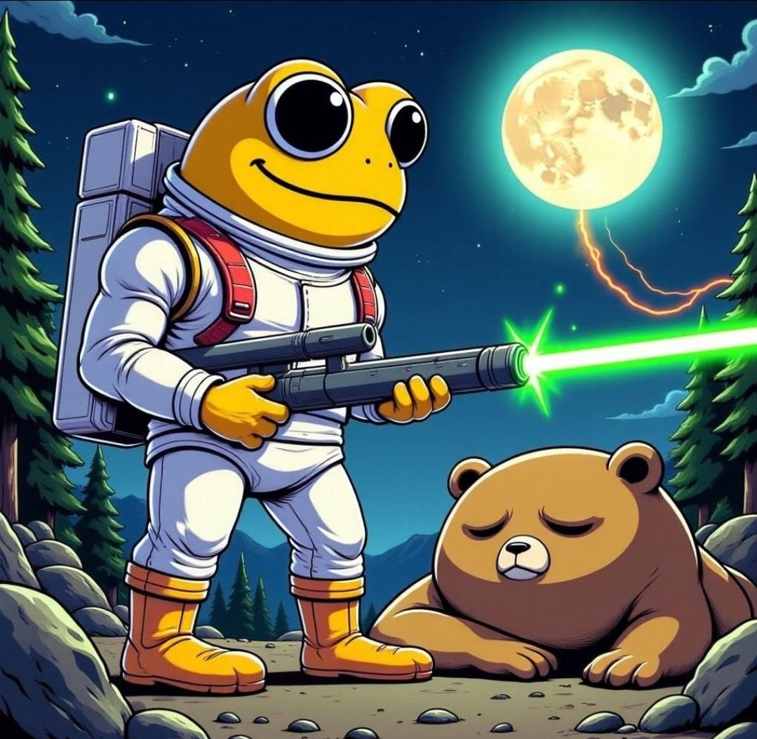 Matthiasde48160's tweet photo. The bear collapses—the future starts now! 💪 $Turbo shines as the unrivaled memecoin 🚀, igniting an epic bull run 📈. Powered by advanced AI 🤖, relentless passion 🔥, and unstoppable energy 🌟, we’re reshaping the globe! 🌍✨ https://t.co/K0vwr3kjPi