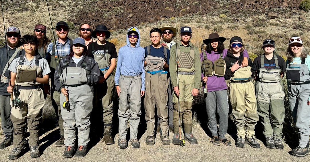 NMoutdoorrec's tweet photo. Happy #EquityFundFriday! @nmwild has used their #OEF grant to empower youth in Taos to build careers in outdoor recreation with the Outdoor Academy program which includes:
Fly fishing & rafting workshops
Certifications like CPR/first aid & swift water rescue
Paid internships https://t.co/UB4PRzQHUk