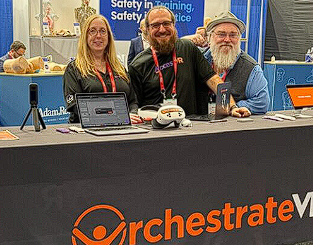 OrchestrateXR's tweet photo. What an incredible week at #IMSH2025! 🎉 From showcasing OrchestrateVR to brainstorming over dinner, the connections we made are shaping the future of healthcare simulation.

Read about our highlights &amp; insights 👉https://t.co/DyTGDhVJuS
#ImmersiveLearning #HealthcareSimulation https://t.co/DbGYHQeqZo
