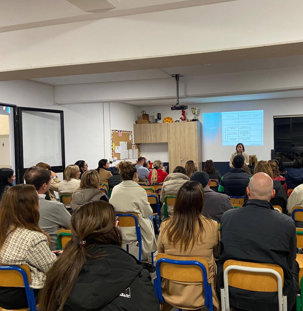 akirE_aelaG's tweet image. I had the privilege of delivering a workshop at San Andrea School, Malta, on the role of emotion regulation in behaviour management, kindly invited by the Director of Education, Mr. Stephen Briffa, and Deputy Head of Well-being, Ms. Jacqueline Mizzi.