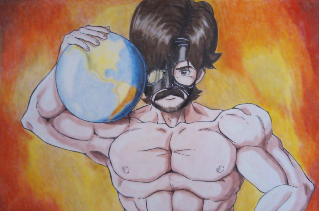 Psicólogo: El gaigo  mostacho Atlas no existe ...

👇👇📷📷🌟🥸 #arte #musculo #gaigo #fanart