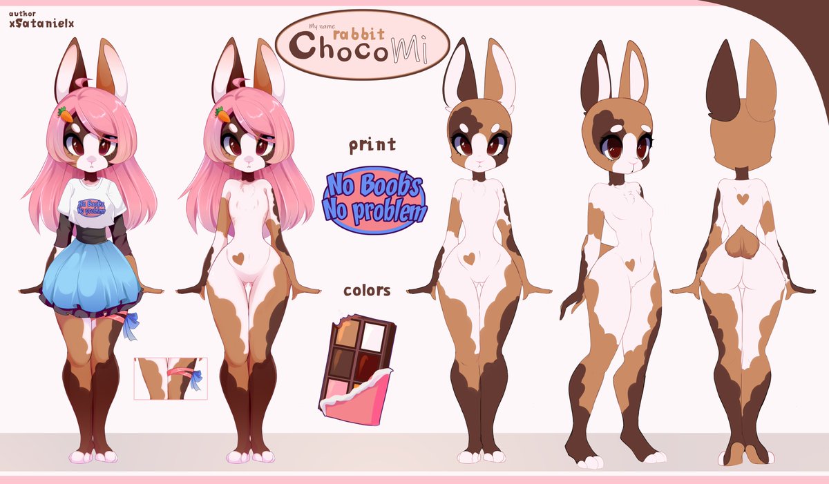 I still decided to try to find a new home for the Chocolate 🩷

ych.commishes.com/auction/show/4…

#furry #rabbit
