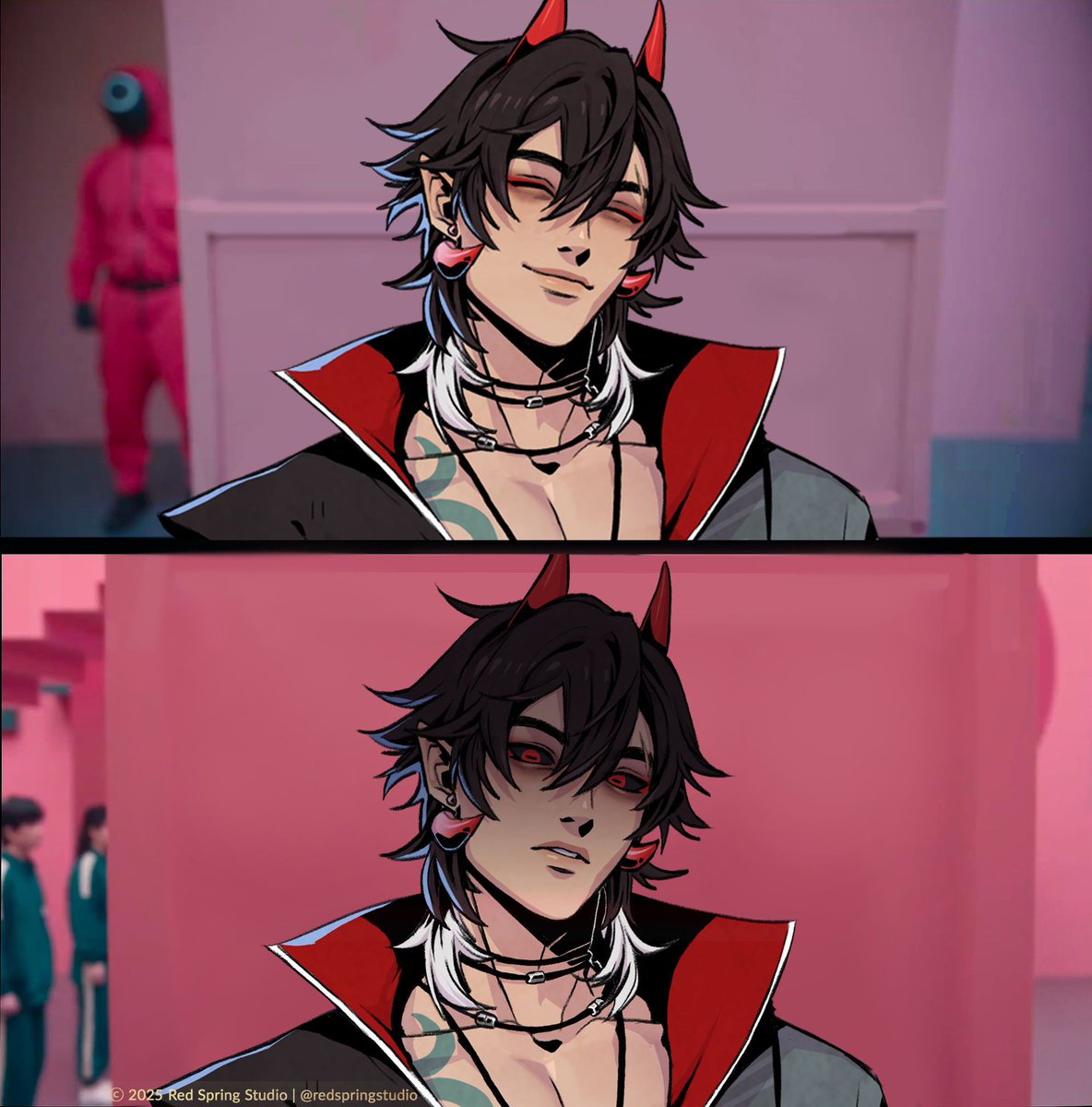 redspringstudio's tweet image. Are you ready for Ocudeus's Game? 🦑