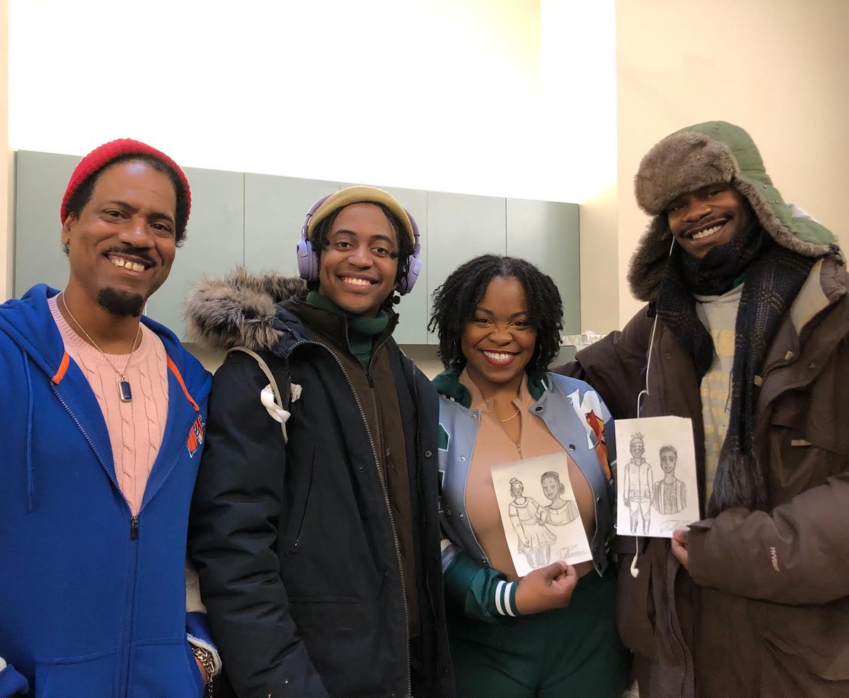 Check out the artwork! Students from all across NJ attended our SchoolTime showing of Hero: The Boy from Troy, and one 7th grader even drew this awesome sketch.

Special s/o to the creatives: director Daniel Carlton and actors Saint Ange, Matelyn Alicia and Myles Walker.