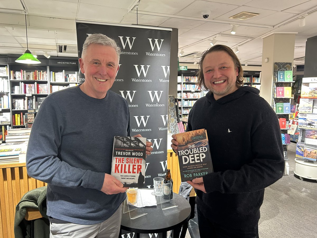 Jude/Judith O'Reilly (@judithoreilly) on Twitter photo Ready for one of publishing’s biggest events this year <a href="/waterstonesncl/">Waterstones Newcastle</a> as the phenomenon that is <a href="/robparkerauthor/">Rob Parker</a> is interviewed by the legendary <a href="/TrevorWoodWrite/">Trevor Wood</a> about his brilliant new thriller The Troubled Deep. Ready for one of publishing’s biggest events this year <a href="/waterstonesncl/">Waterstones Newcastle</a> as the phenomenon that is <a href="/robparkerauthor/">Rob Parker</a> is interviewed by the legendary <a href="/TrevorWoodWrite/">Trevor Wood</a> about his brilliant new thriller The Troubled Deep.