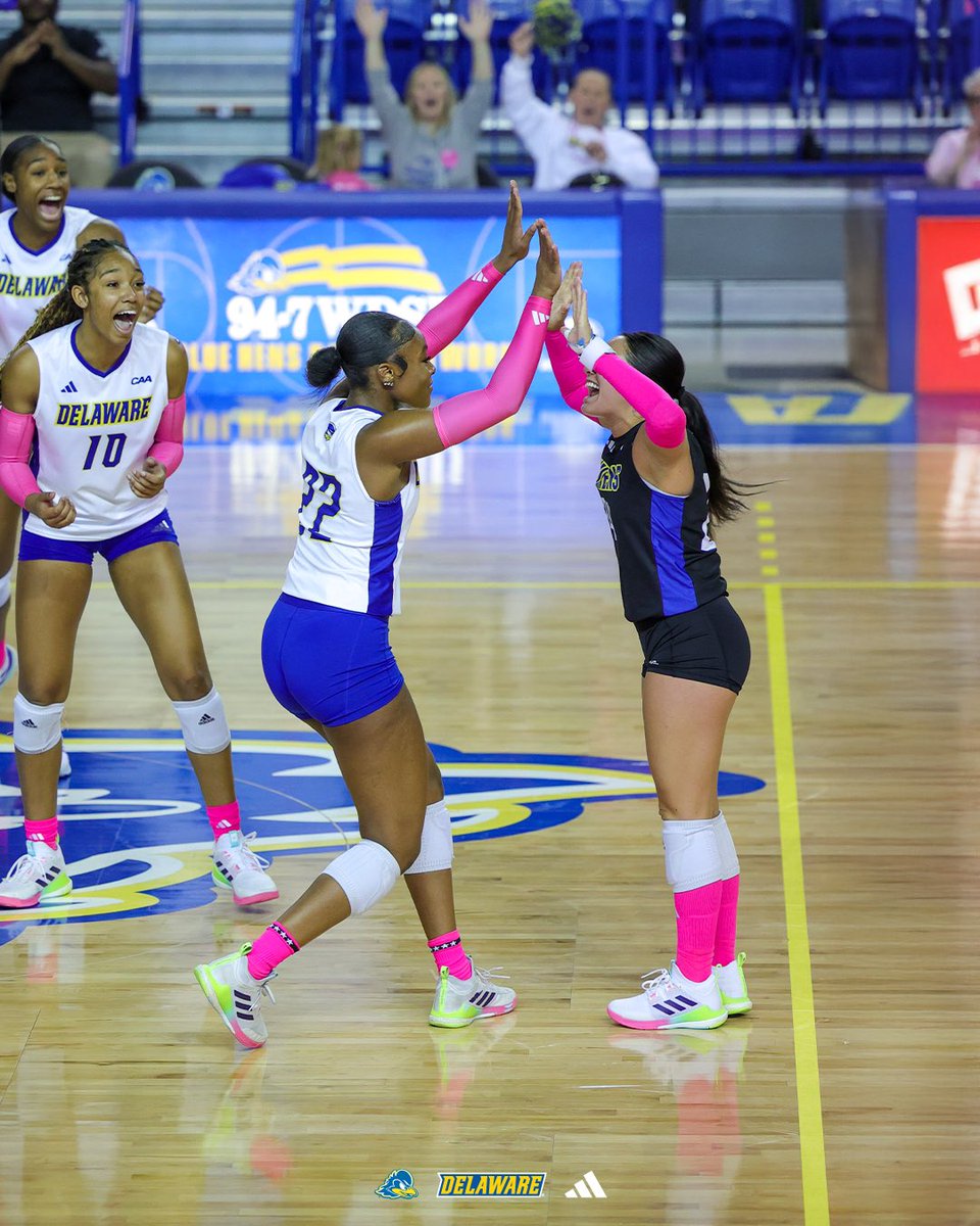 Delaware_VB's tweet image. Anna Logan’s sophomore season 🚀

🔵 Only sophomore to make the All-Conference team
🔵 First Delaware sophomore to be named All-Conference in a full season in seven years
🔵 Seventh in CAA in kills per set