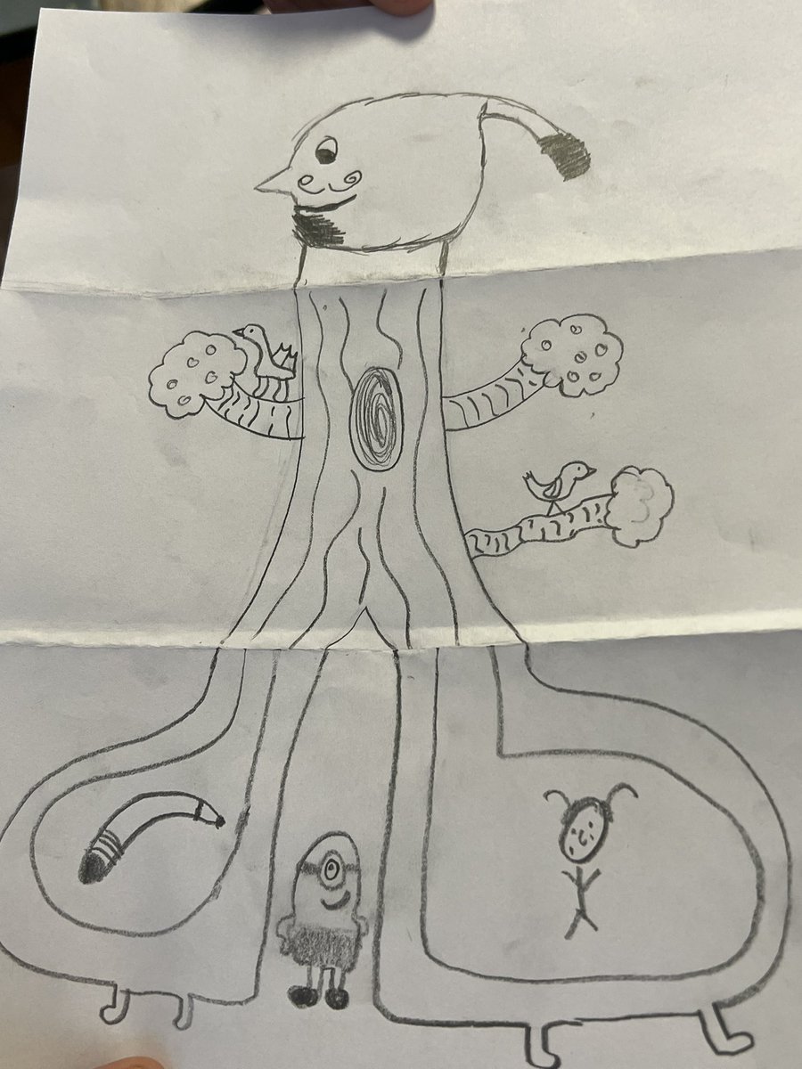 The 7th grade is learning about the Surrealists and Artist Salvador Dali! Today we played a game called The Equisite Corpse that the Surrealist played with words and drawings! This point of this game is to stimulate creativity through collaboration! <a href="/NAMiddle/">NAMS</a>