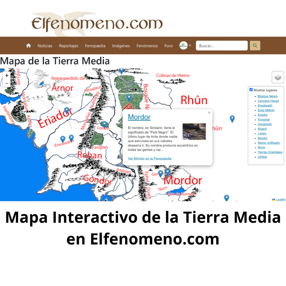 Elfenomenocom's tweet photo. https://t.co/bBvdnIxLY2 presenta el nuevo mapa interactivo de la Tierra Media. Navega por todos los rincones del mundo de Tolkien y profundiza en sus historias con la Fenopaedia.
Lee más aquí: https://t.co/28e4CptrFa
#Elfenomenocom #TierraMedia #Tolkien #Mapainteractivo https://t.co/Z1ma2X4rV0