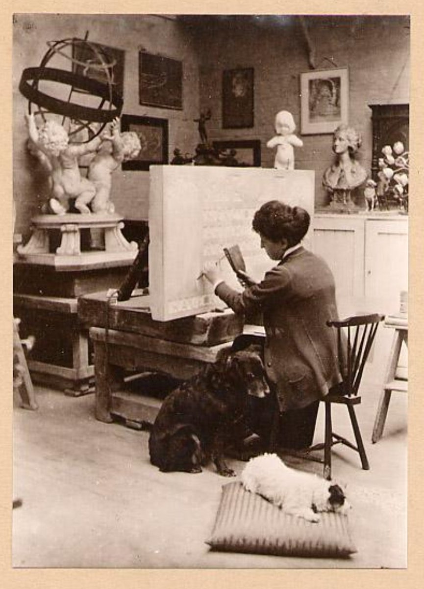 🚦Have YOU read OUR Discovering Women Sculptors BOOK?

Lady Feodora Gleichen MRBS (1861-1922) was a member of the Society of Medallists One of her most significant works was the Diana Fountain Hyde Park 1906 READ more pssauk.org/product/discov…
📸 <a href="/Royal_Sculptors/">Royal Society of Sculptors</a>