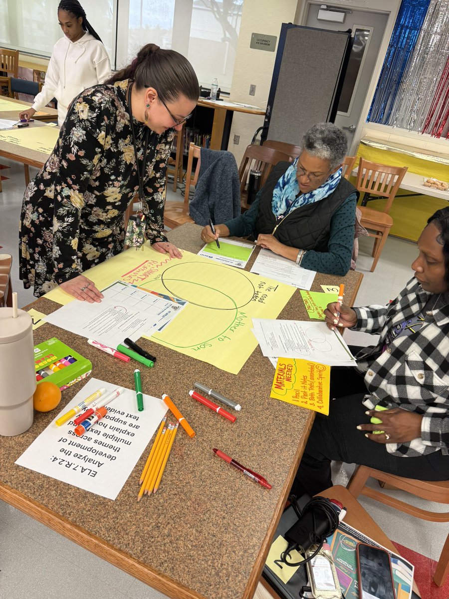 ExpatEducatorTJ's tweet image. Leading ELA PD on the Carousel Arcade AVID Strategy—empowering teachers to boost engagement and collaboration in rotation stations. This strategy bridges the gap with purposeful student talk, setting the stage for effective gradual release. #TeacherPD #EngagedLearning