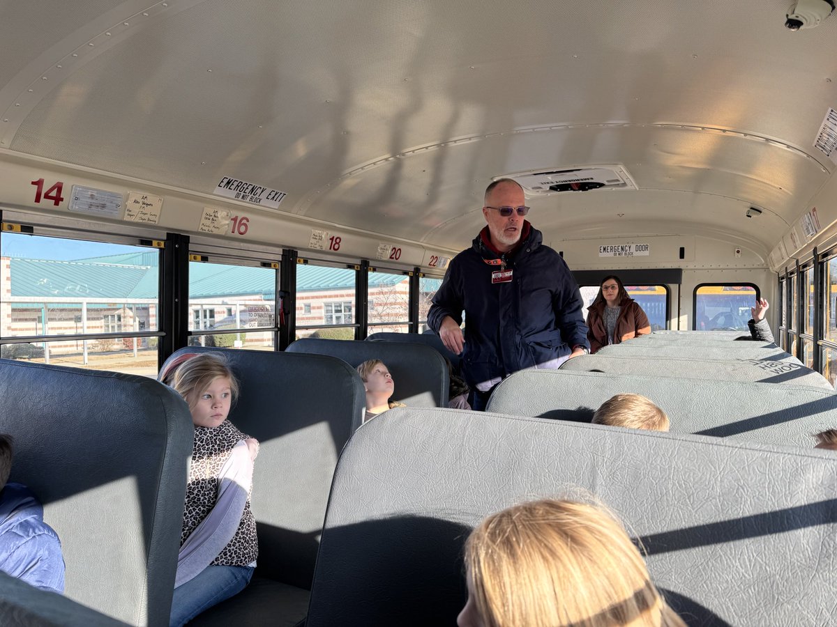 🚍🛑 Today, our students did a fantastic job practicing safe habits during bus evacuation drills! Safety is a top priority! These drills help ensure that everyone knows what to do in an emergency. Thank you to all for helping keep our school community safe! <a href="/lauralamb11/">Laura Lamb</a>