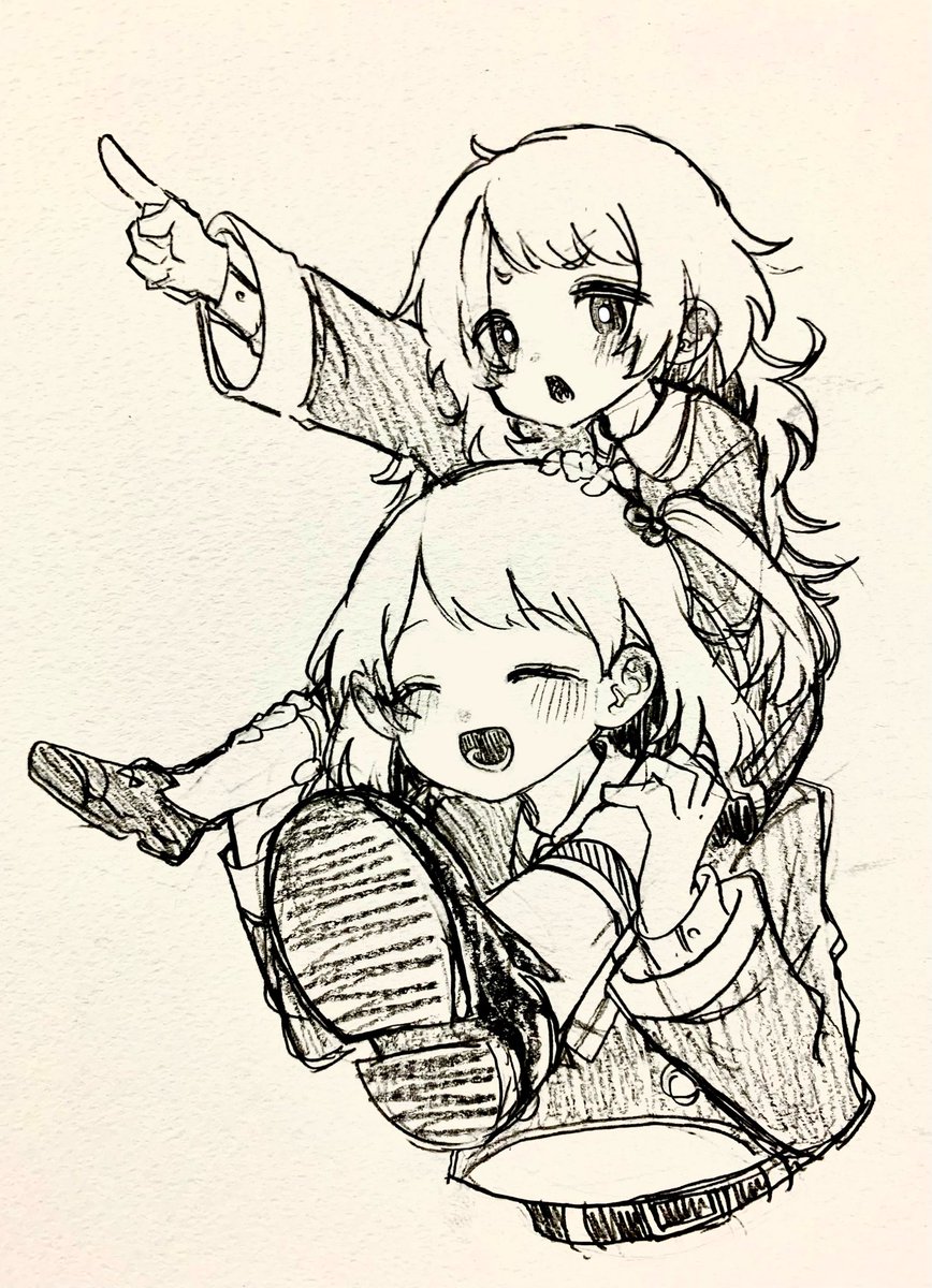 アマネちゃんとイツキちゃん