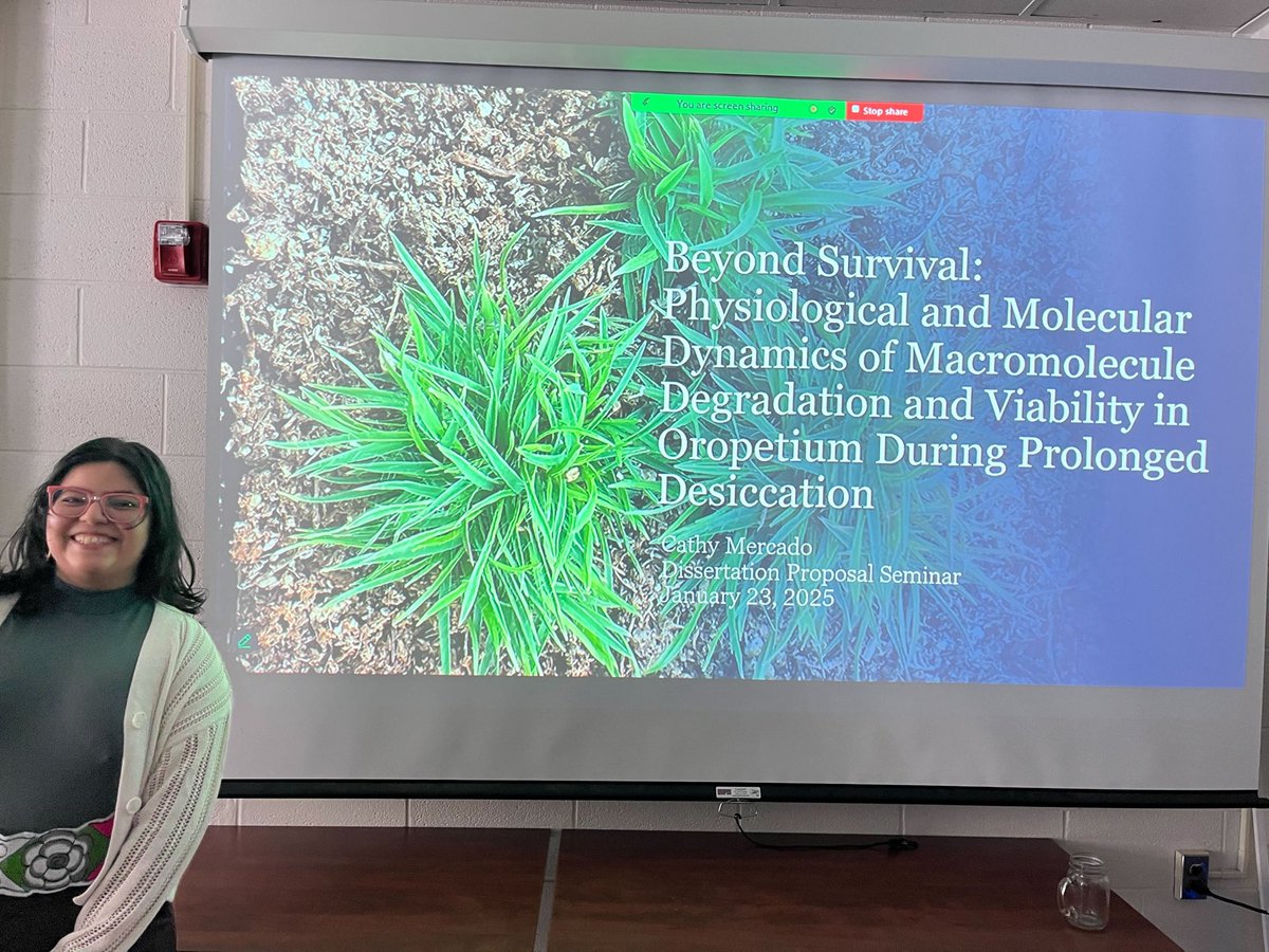 Congratulations to our very own Cathy Mercado for passing her comprehensive exam! 🎉🥳