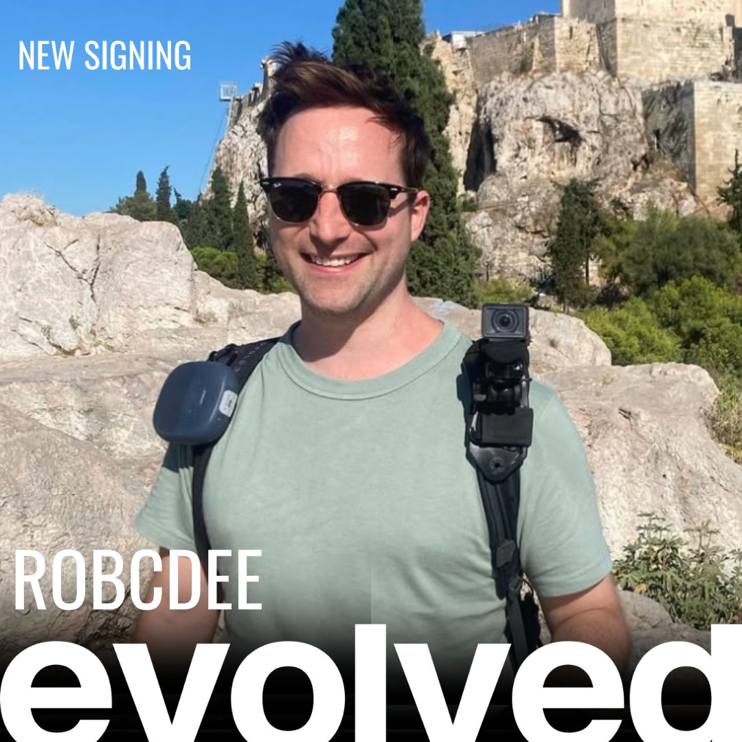 We want to welcome <a href="/robcdee_/">rob dee</a> to Evolved Talent Agency! We are lucky to be part of his next adventure!