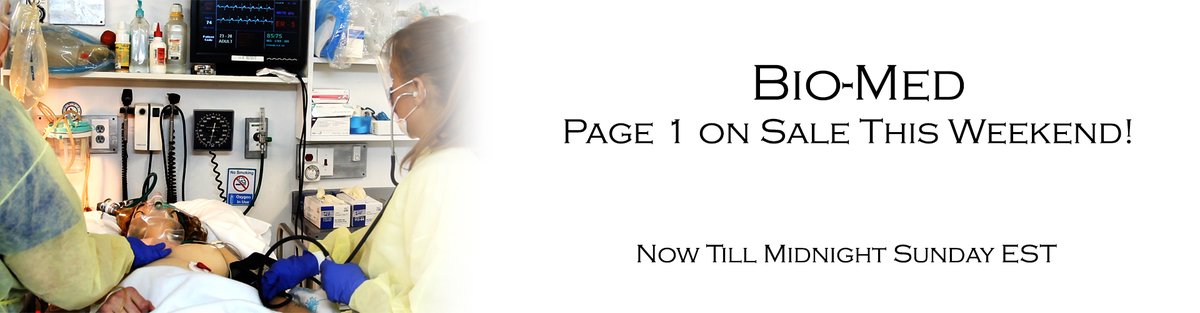 Digital02prod's tweet photo. Page 1 of Bio-Med on Sale This Weekend ONLY!!!! https://t.co/Y1TYfThiwL https://t.co/dZxaybVvv6