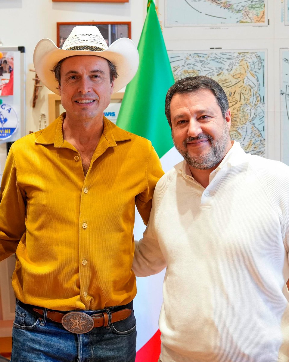 A pleasant meeting today in Rome with @Kimbal, with whom we discussed innovation, entertainment, and the endless potential of Italian art and culture worldwide.