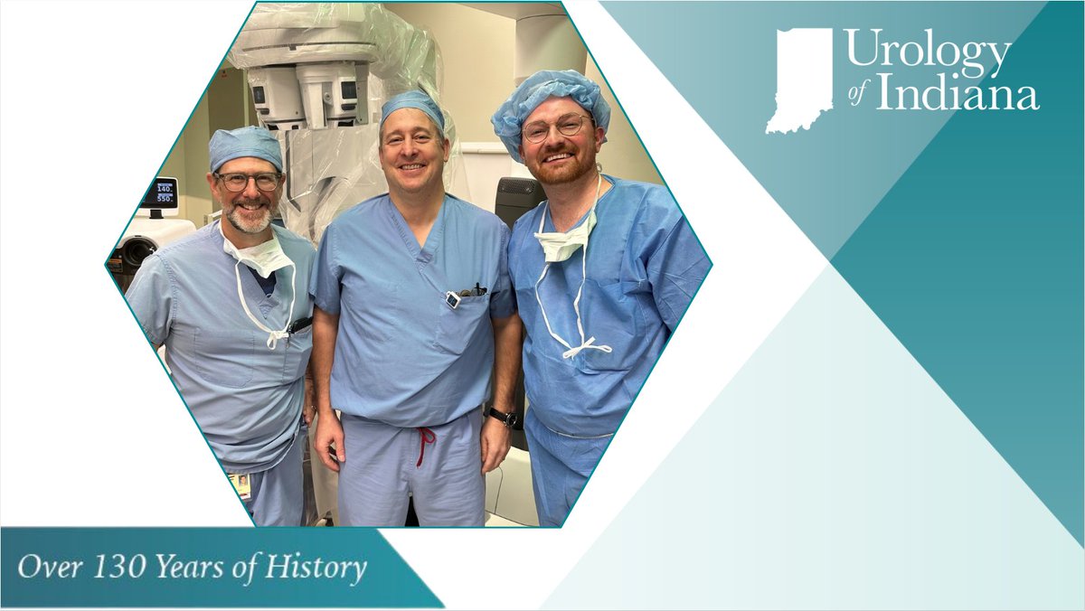 Urology of Indiana’s Urologic Surgeons Robert Batler, MD and Jason Sprunger, MD recently performed two single-port retroperitoneal partial nephrectomies using the da Vinci robotic system. Read more: tinyurl.com/4z5anb54