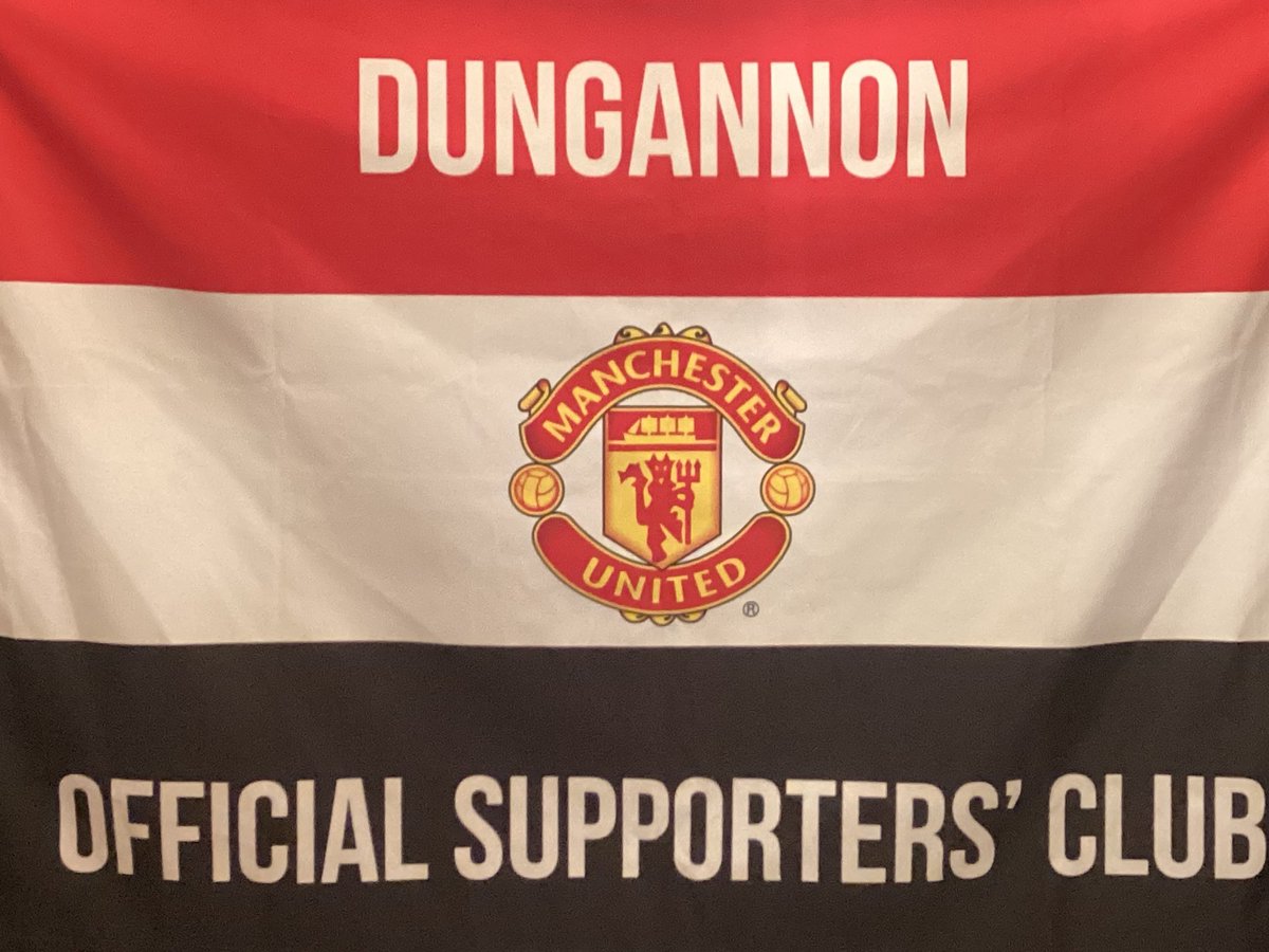 𝗠𝗔𝗧𝗖𝗛 𝗦𝗣𝗢𝗡𝗦𝗢𝗥
Dungannon Manchester United Supporters club was founded in 1976 and will celebrate 50 years next year in 2026. Membership for this season is currently closed but will reopen on 1st June 2025. Contact Ian on 07787124765 or Niall on Facebook messenger at: